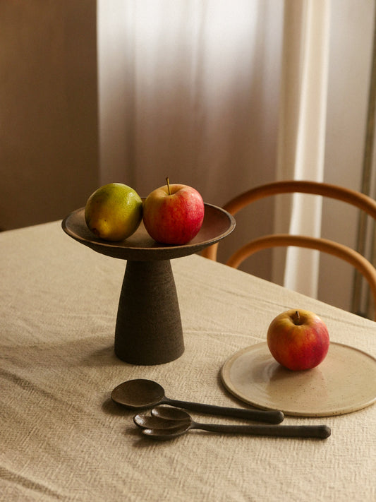 EARTHY ESSENCE — Footed Bowl No.4