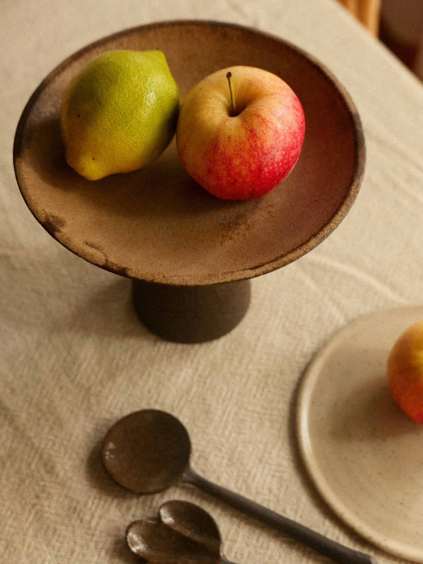 EARTHY ESSENCE — Footed Bowl No.4