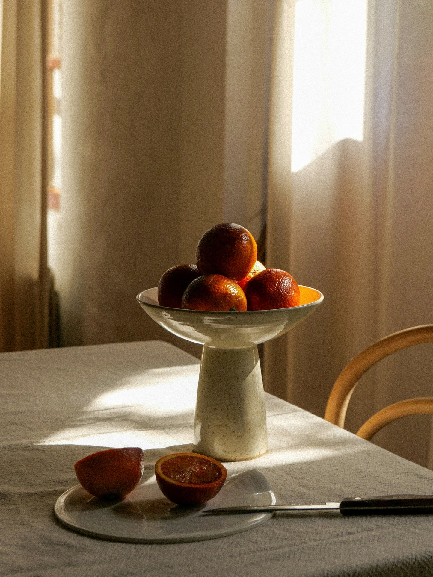 EARTHY ESSENCE — Footed Bowl No.5