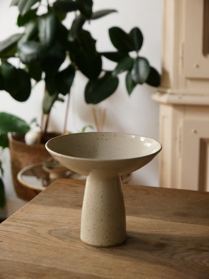 EARTHY ESSENCE — Footed Bowl No.5