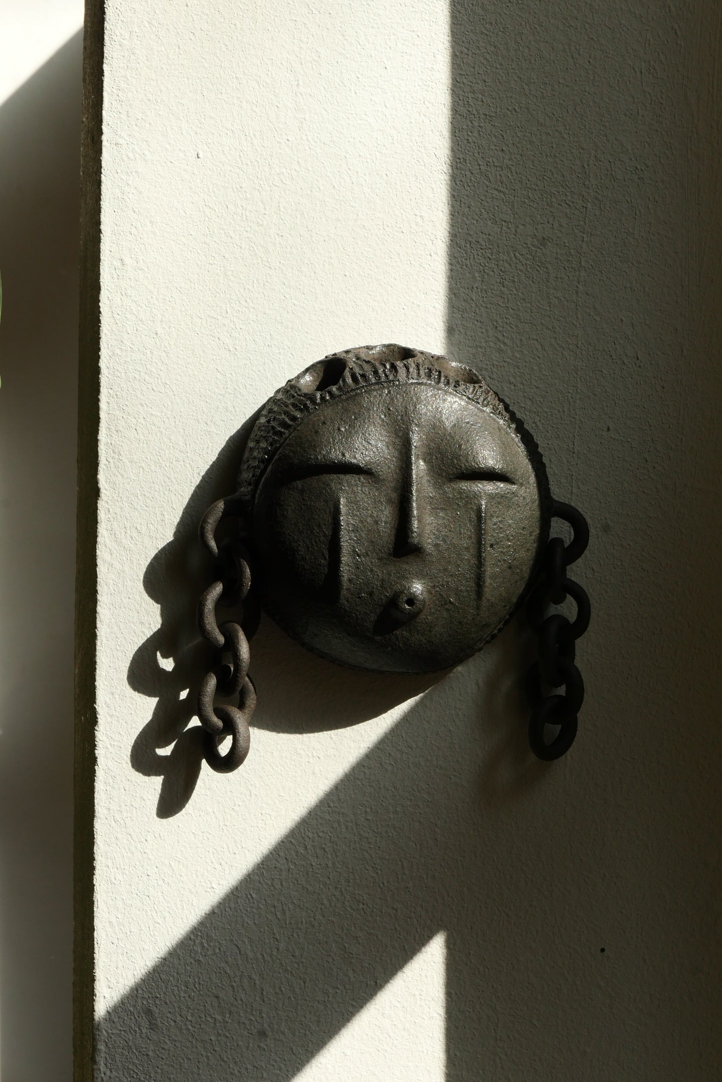 Face Wall Vase
