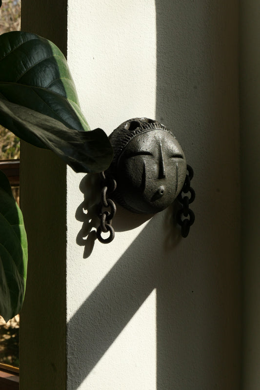 Face Wall Vase