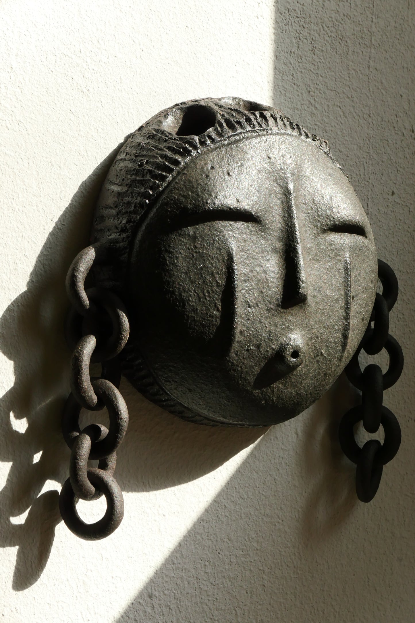 Face Wall Vase