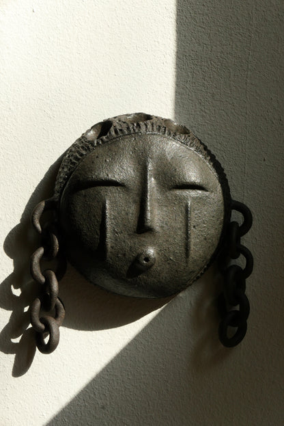 Face Wall Vase