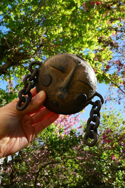 Face Wall Vase